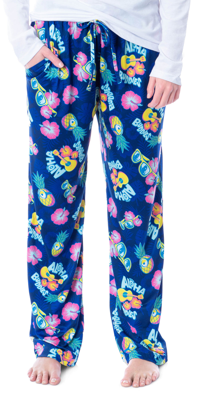 Despicable Me Womens' Minions Aloha Buddies Sleep Pajama Pants