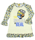 Despicable Me Toddler Girls' Minions Snuggle Sleep Pajama Dress Nightgown