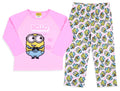 Despicable Me Toddler Girls' Minions Chibi Bello Raglan Sleep Pajama Set