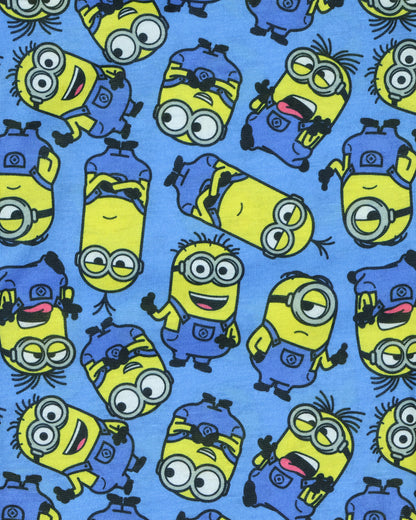 Minions Big Boys' Pajamas One In A Minion Sleep Shirt And Pant 2 Piece Set 10/12
