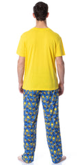 Despicable Me Mens' Minions 1 In A Minion Raglan Sleep Pajama Set