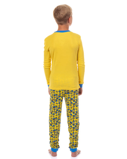 Despicable Me Boys' Minions Crew Bob Stuart Phil Kevin Sleep Pajama Set