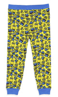 Despicable Me Toddler Boys' Minions Crew Bob Stuart Phil Kevin Sleep Pajama Set Long Sleeves Pants