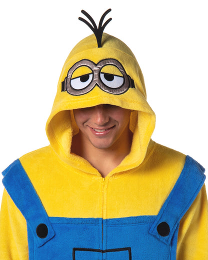 Despicable Me Men's Minions Costume Kigurumi Union Suit One Piece Pajama Outfit