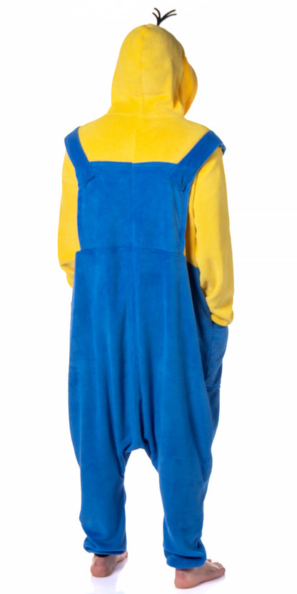 Despicable Me Men's Minions Costume Kigurumi Union Suit One Piece Pajama Outfit