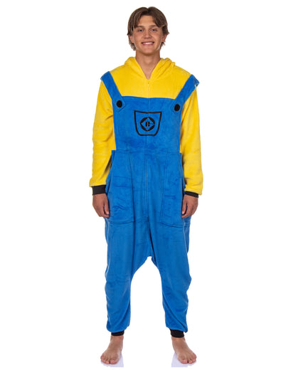 Minions Union Suit Character Design Adult Kigurumi Costume Pajamas