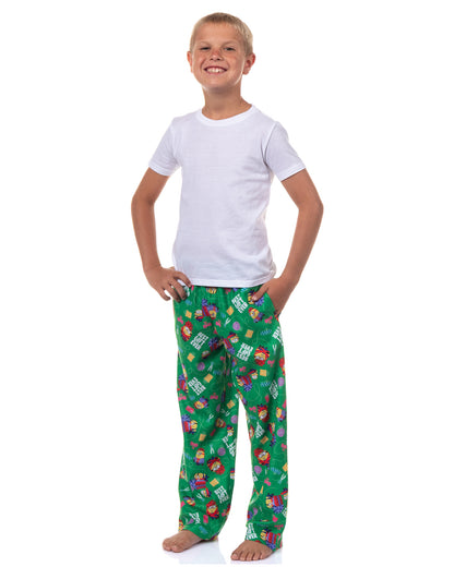 Minions Pajamas Boys' Best Gift Ever Flannel Lounge Sleep PJ Pants