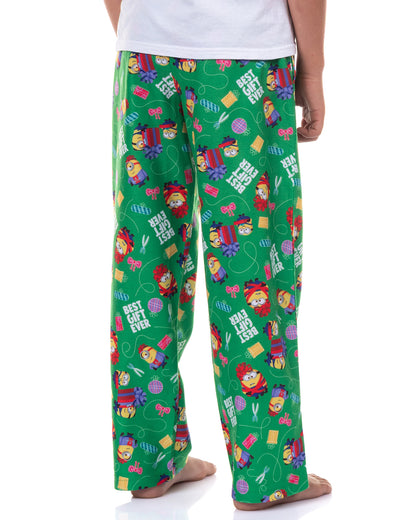 Minions Pajamas Boys' Best Gift Ever Flannel Lounge Sleep PJ Pants