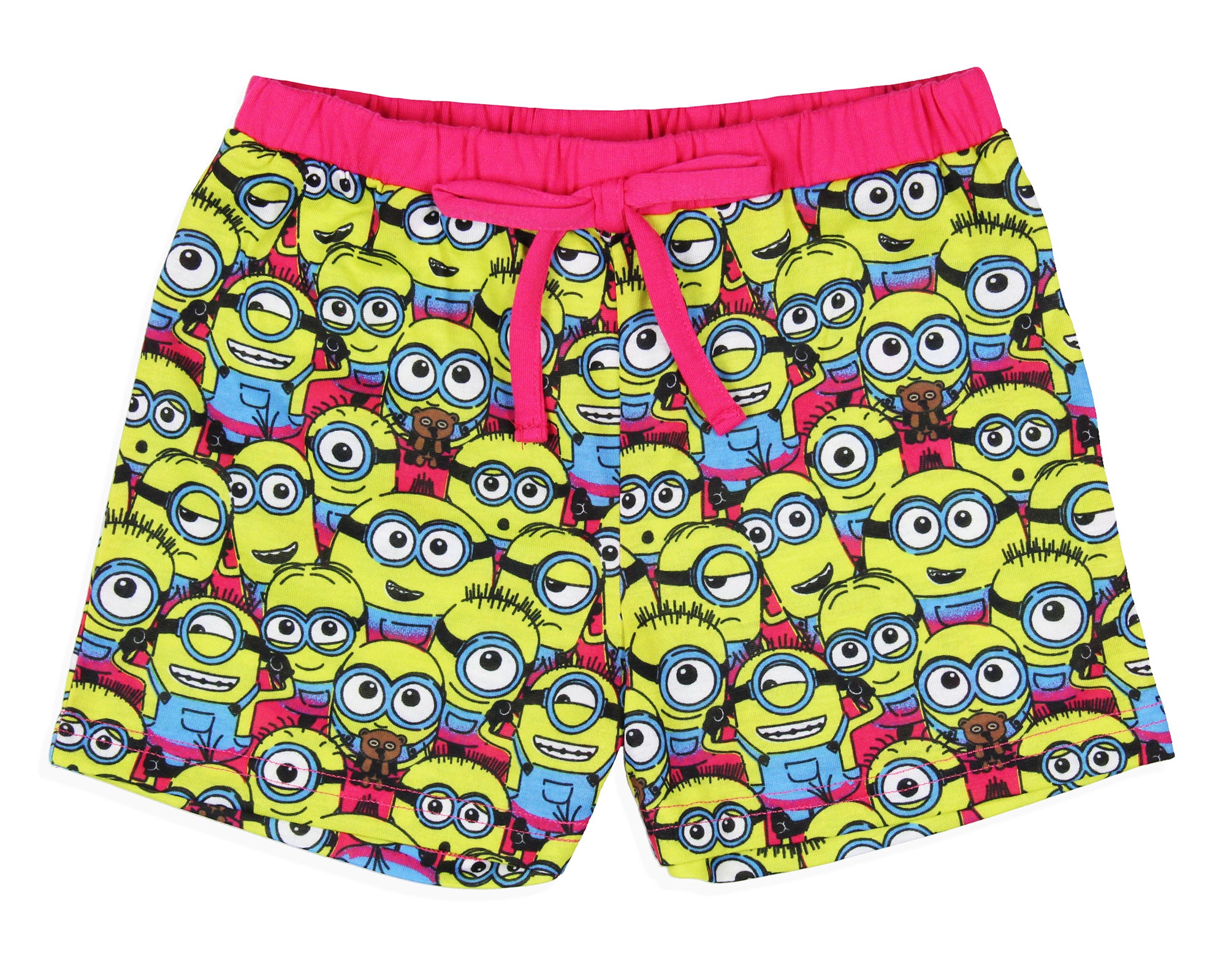 Despicable Me Girls' Movie Minions Better Together Sleep Pajama Set Shorts