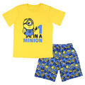 Despicable Me Boys' Movie Minions 1 In A Minion Sleep Pajama Set Shorts