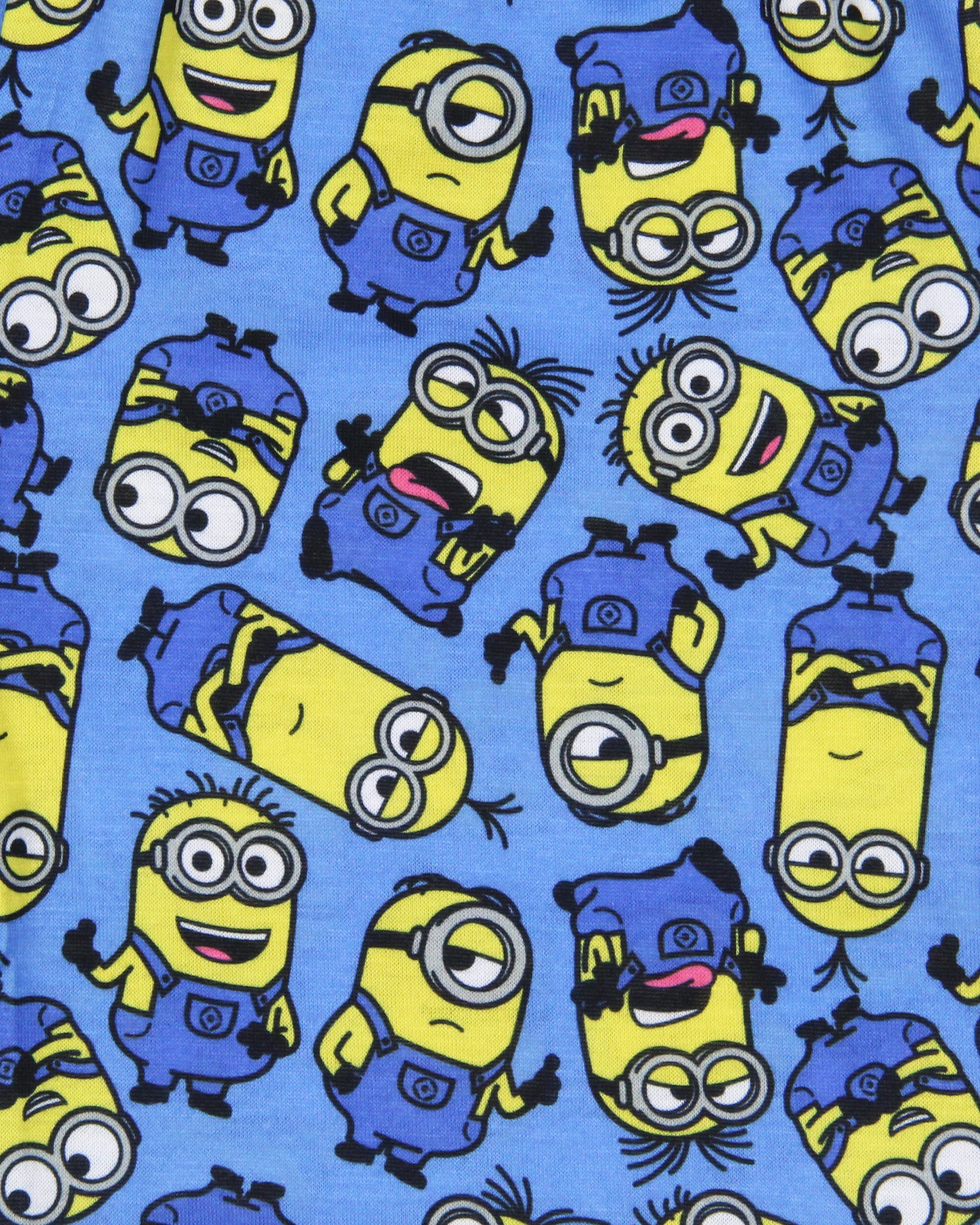 Despicable Me Boys' Movie Minions 1 In A Minion Sleep Pajama Set Shorts