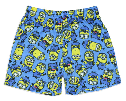 Despicable Me Boys' Movie Minions 1 In A Minion Sleep Pajama Set Shorts