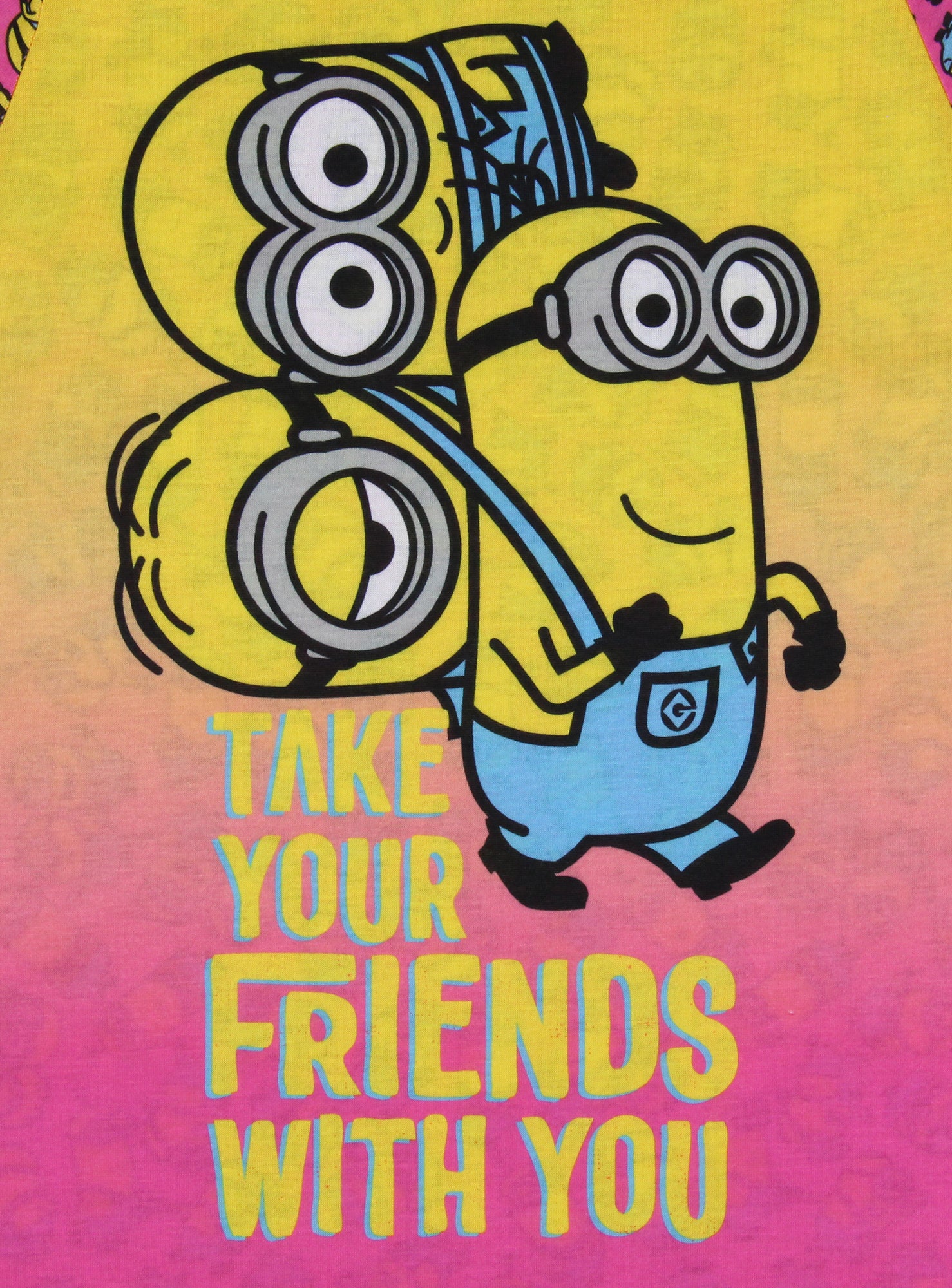 Girls' Despicable Me Minions Take Your Friends With You Nightgown Pajama