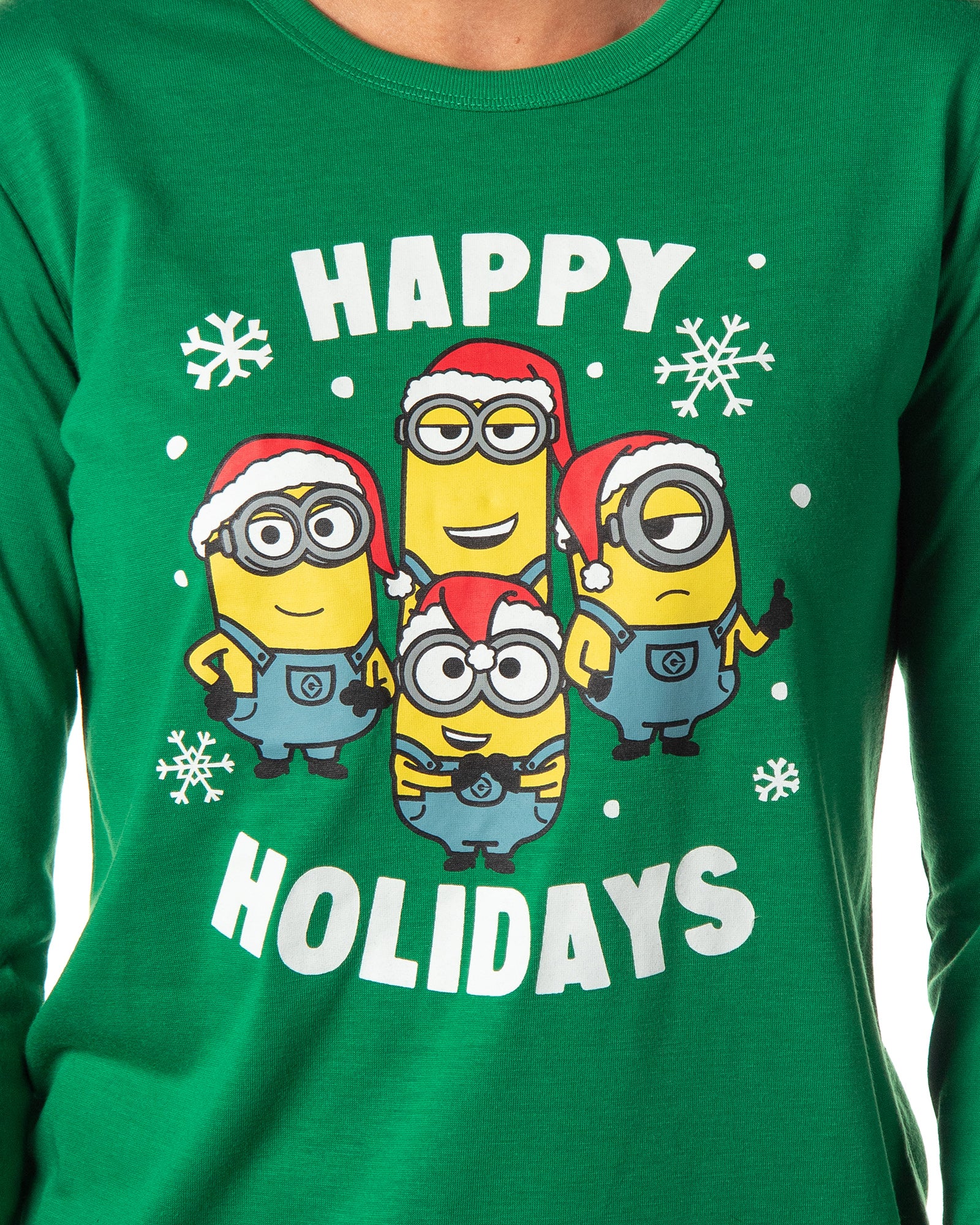 Despicable Me Minions Happy Holidays Jogger Sleep Family Christmas Pajama Set