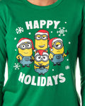 Despicable Me Minions Happy Holidays Jogger Sleep Family Christmas Pajama Set