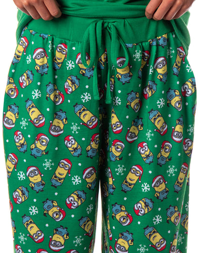 Despicable Me Minions Happy Holidays Jogger Sleep Family Christmas Pajama Set