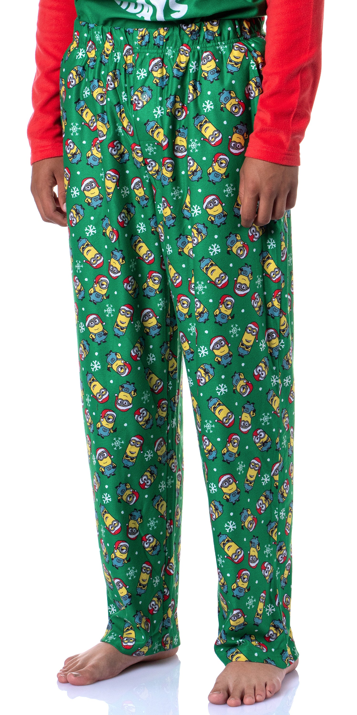 Despicable Me Minions Happy Holidays Jogger Sleep Family Christmas Pajama Set