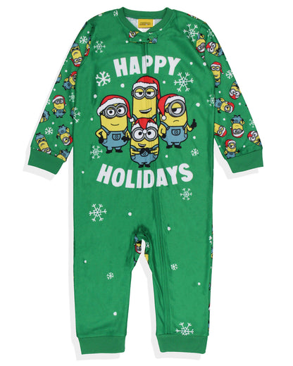 Despicable Me Minions Happy Holidays Jogger Sleep Family Christmas Pajama Set