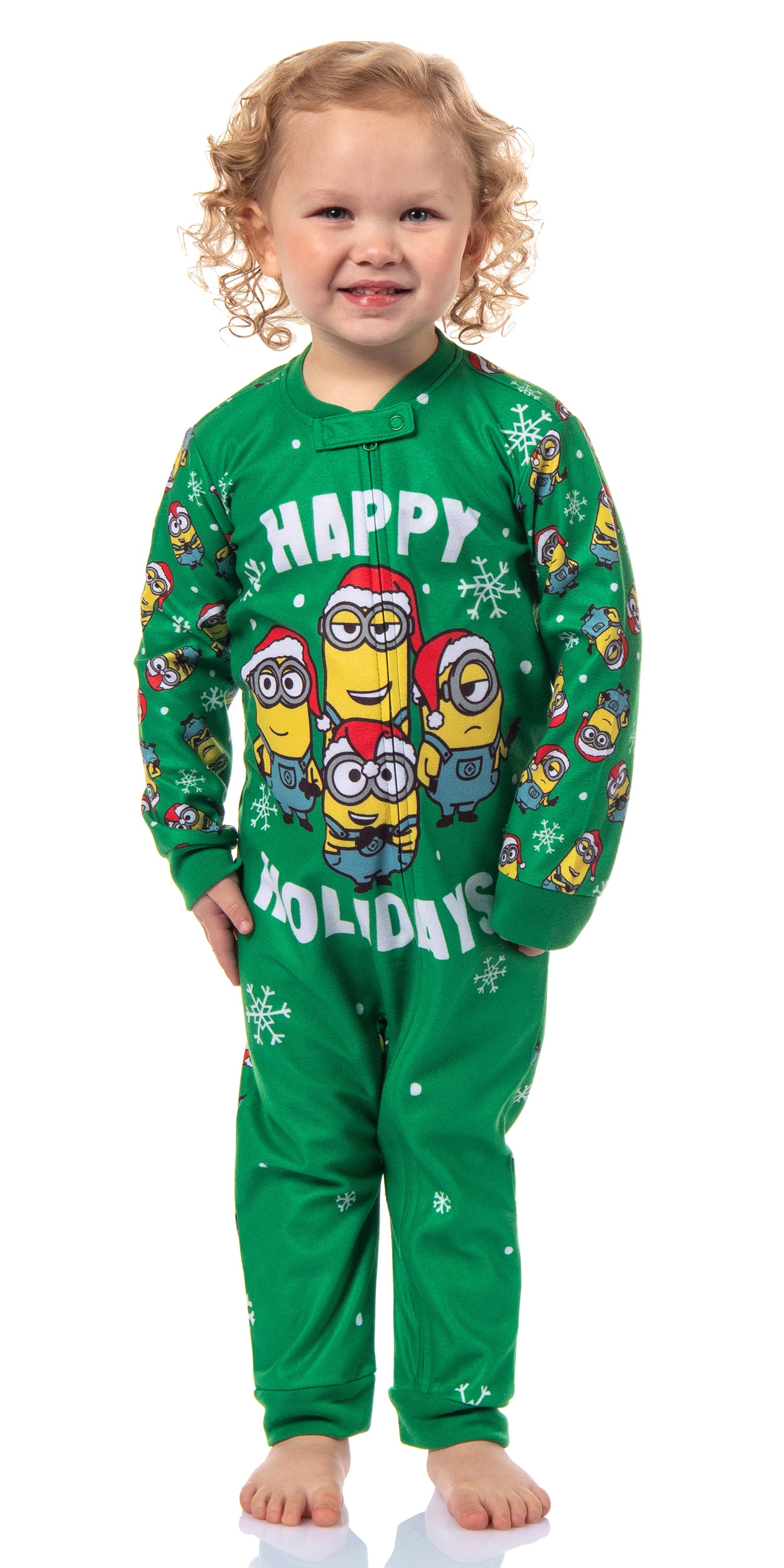 Despicable Me Minions Happy Holidays Jogger Sleep Family Christmas Pajama Set