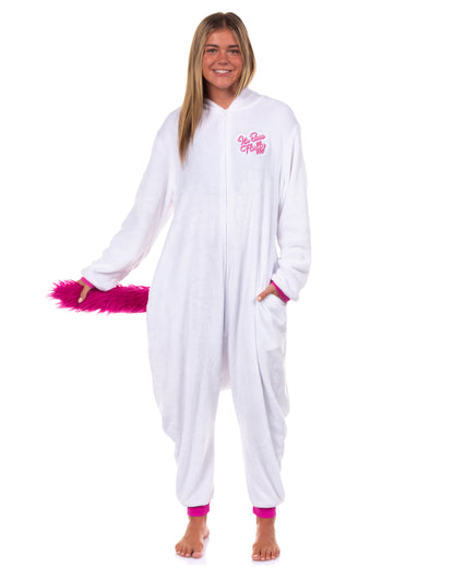 Minion Women's Fluffy Unicorn Costume Unions Suit Fleece Onesie Pajama