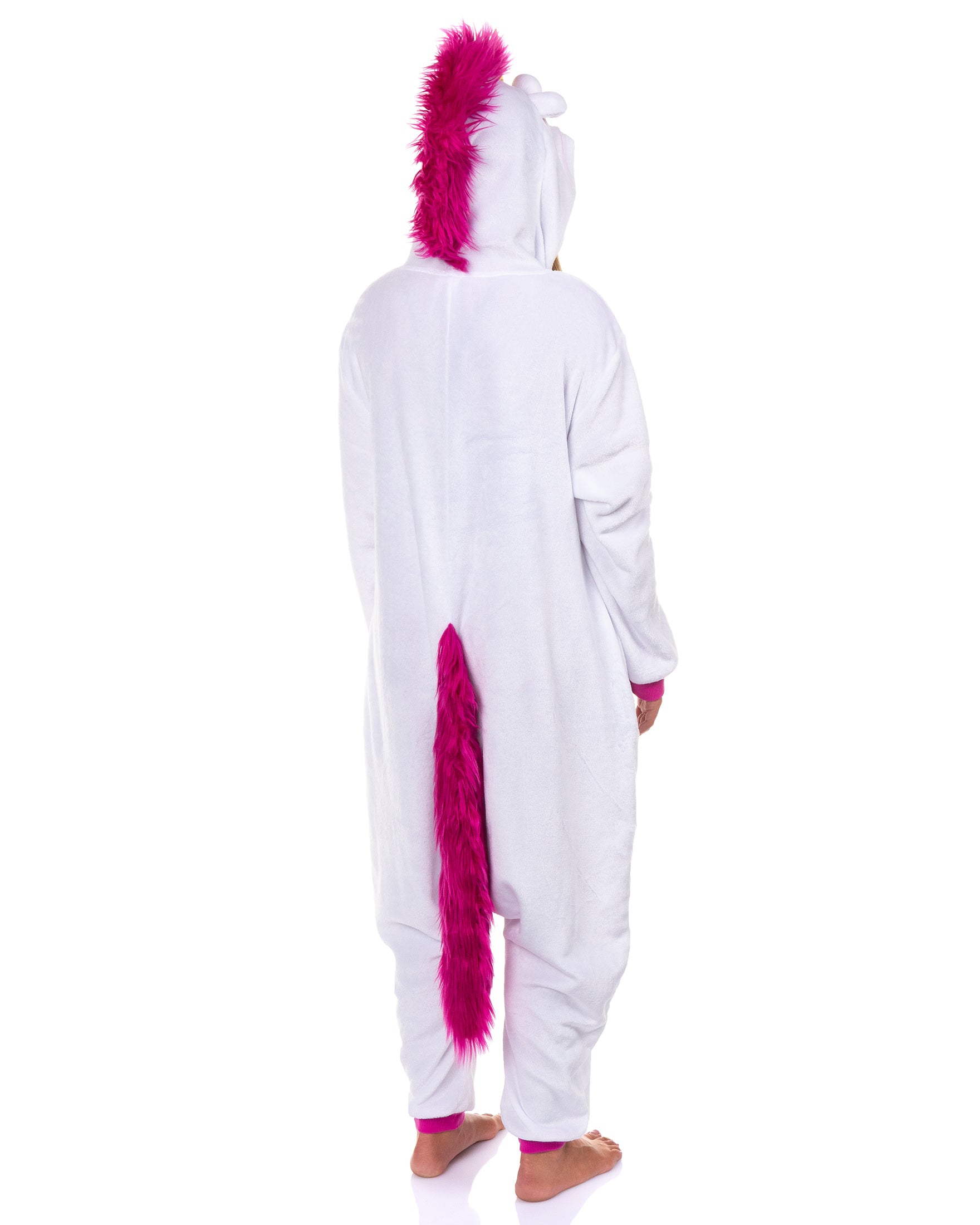 Minion Women's Fluffy Unicorn Costume Unions Suit Fleece Onesie Pajama