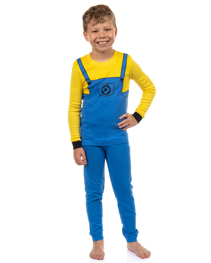 Minions Pajamas Boys' 2-Piece Tight Fit Lounge Sleepwear Pajama Set