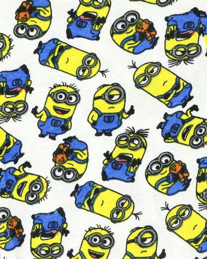 Minions The Snuggle Is Real Toddler Boys' Tight Fit 2- Piece Pajama Set