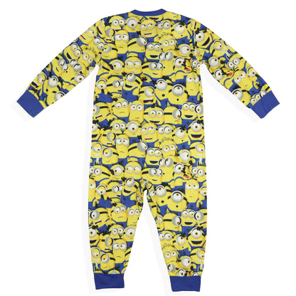 Minions Pajamas Toddler Wide Awake Full-Zip Footless Sleeper