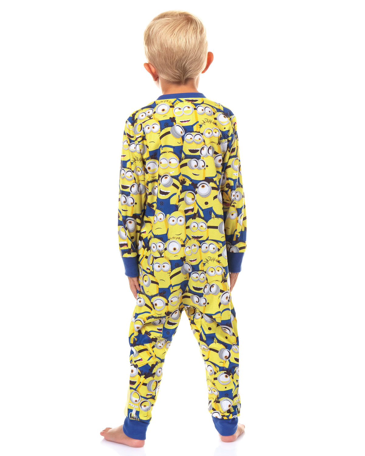 Minions Pajamas Toddler Wide Awake Full-Zip Footless Sleeper