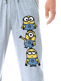 Despicable Me Mens' Minions Chibi Character Soft Sleep Pajama Pants