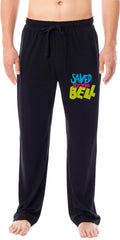 Saved By The Bell Men's TV Show Logo Sleep Pajama Pants For Adults
