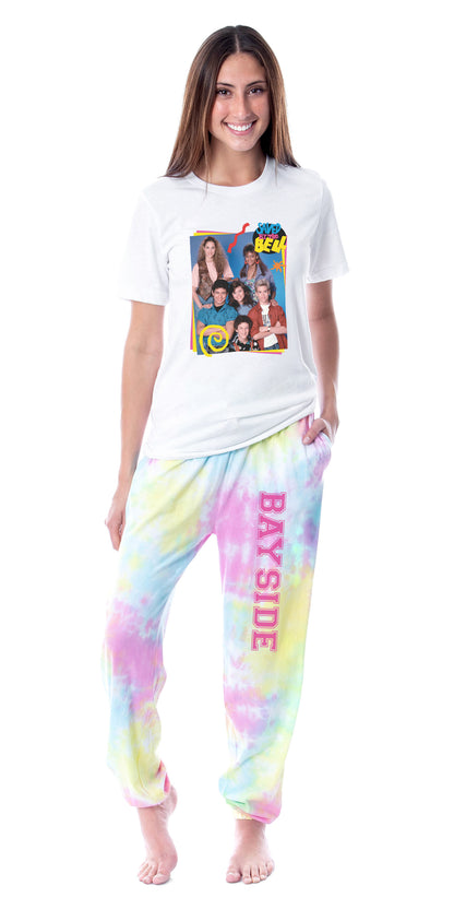 Saved By The Bell Womens' Character Bayside TV Show Sleep Pajama Set
