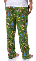 DreamWorks Shrek Men's Fiona Donkey Tossed Characters Sleep Pajama Pants