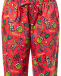 Dreamworks Shrek Women's All Over Tossed Print Christmas Sleep Pajama Pants