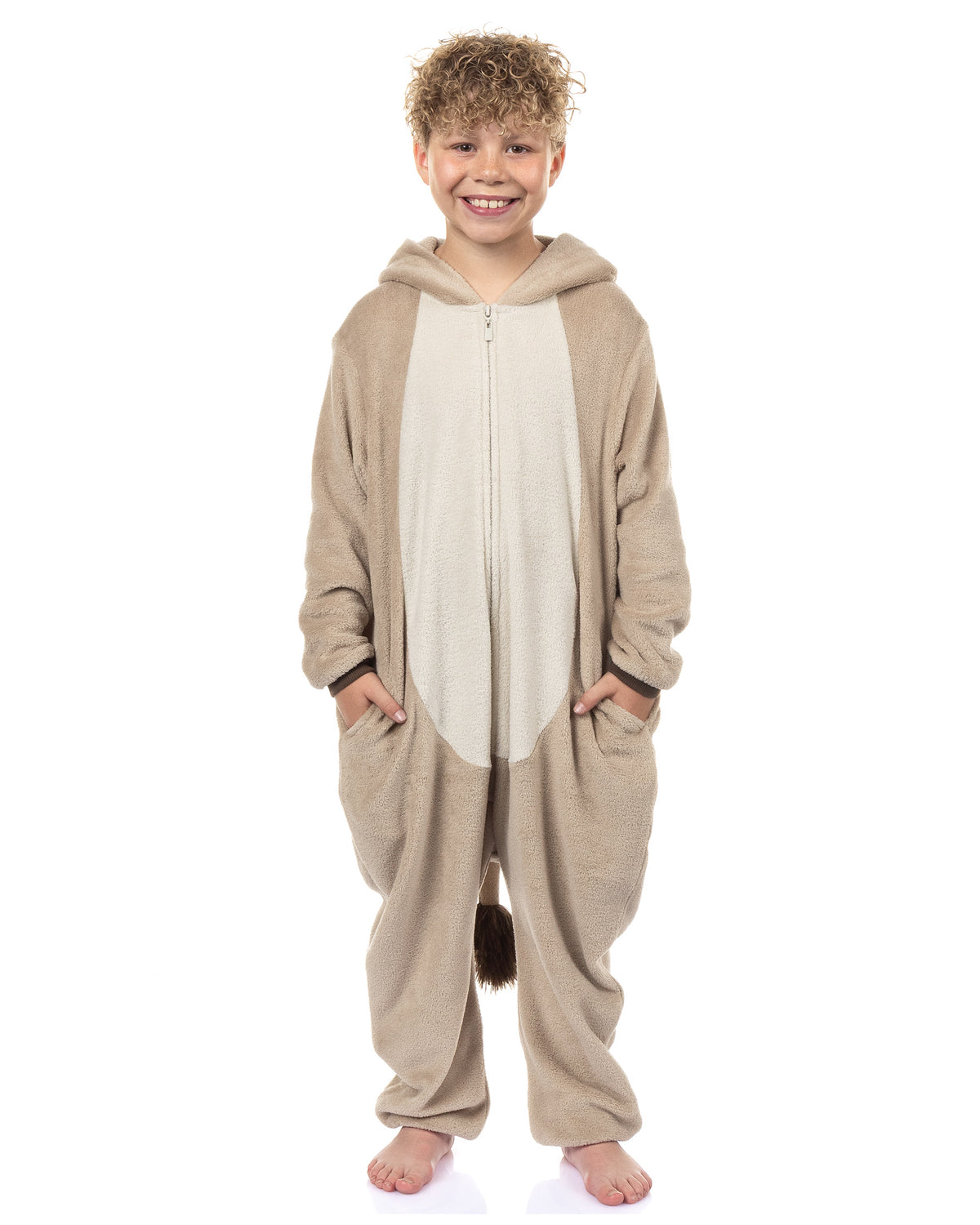 Shrek Donkey Union Suit Boy's Kigurumi Full Zip Hooded Pajama (6/7)