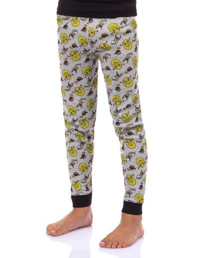 Shrek Pajamas Boys' Best Friends 2-Piece Tight Fit Lounge Sleep Set