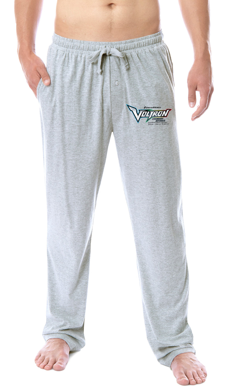 Voltron: Legendary Defender Mens' TV Series Show Character Title Logo Sleep Pajama Pants