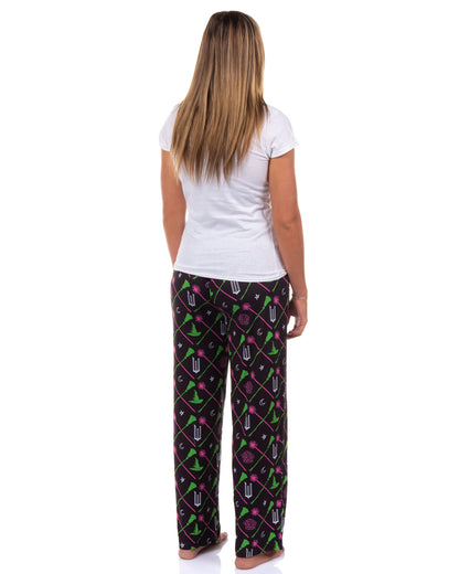 Wicked Pajamas Women's Allover Magical Motif Lounge Sleep Pants