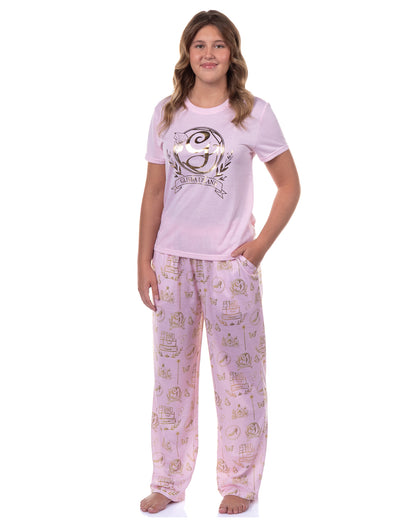 Wicked Women's Pajamas Glinda Upland Soft Short Sleeve Pajama Set