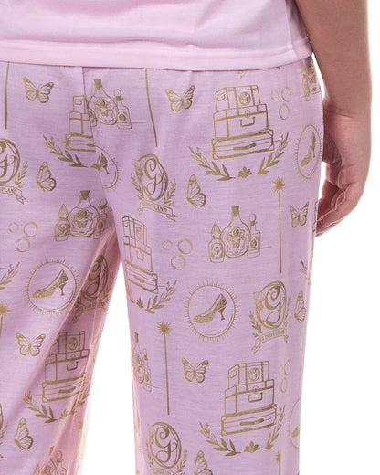 Wicked Women's Pajamas Glinda Upland Soft Short Sleeve Pajama Set