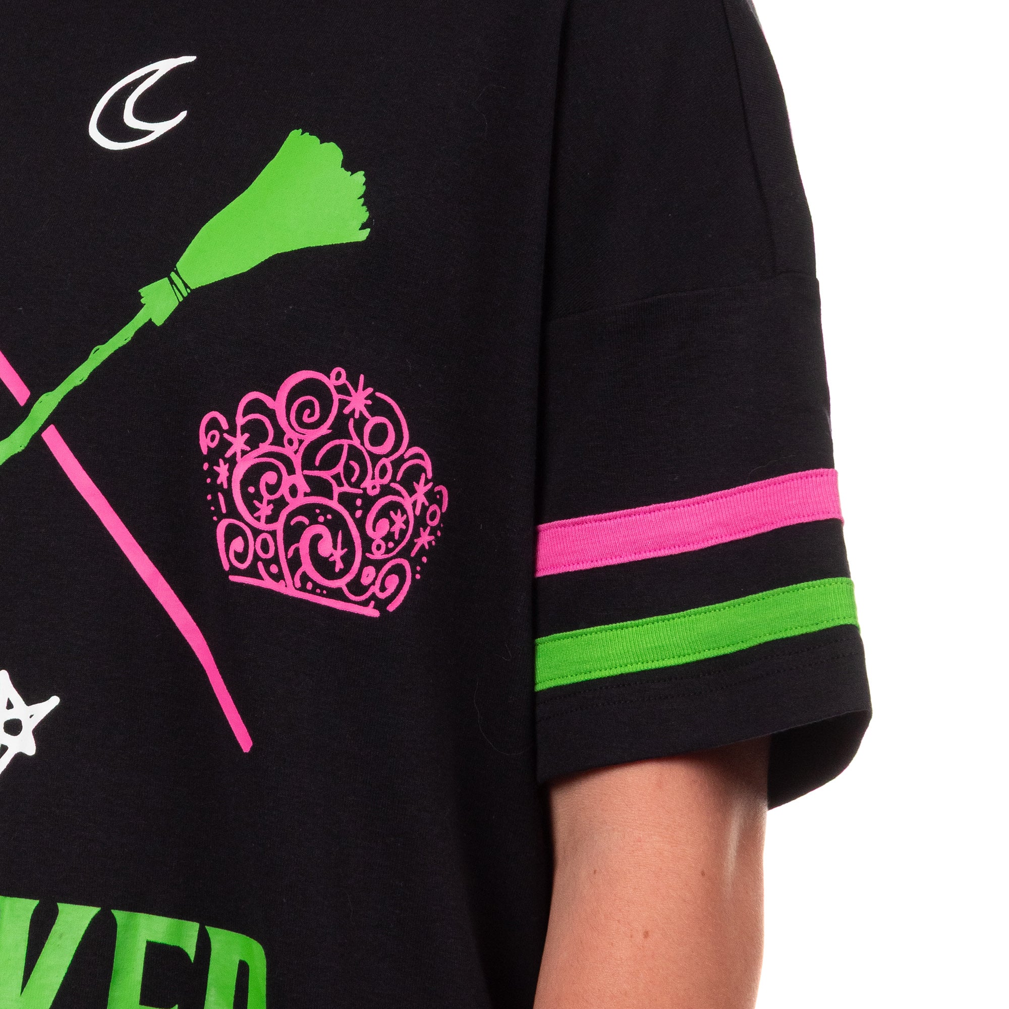 Wicked Pajamas Women's Elphaba and Glinda Charm Varsity Nightgown Loungewear