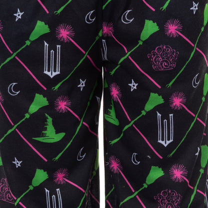 Wicked Girls' Pajamas Elphaba and Glinda Charms Pajama Pants For Kids