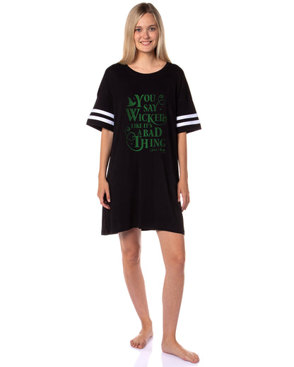 Wicked Women's Movie Film Elphaba Varsity Gown For Adults