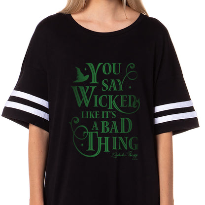 Wicked Women's Movie Film Elphaba Varsity Gown For Adults