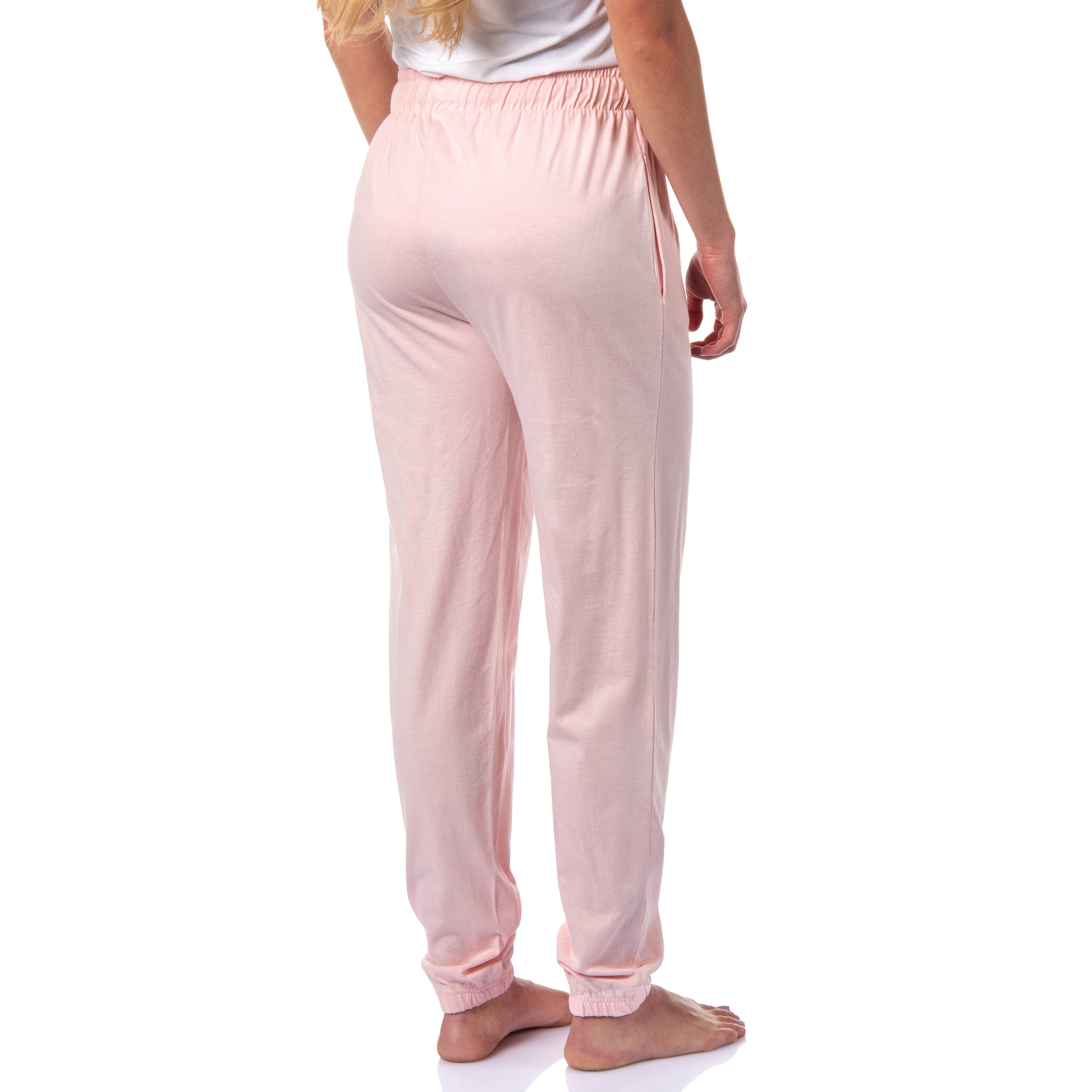 Wicked Women's Movie Film Glinda Face Silhouette Logo Pajama Pants For Adults