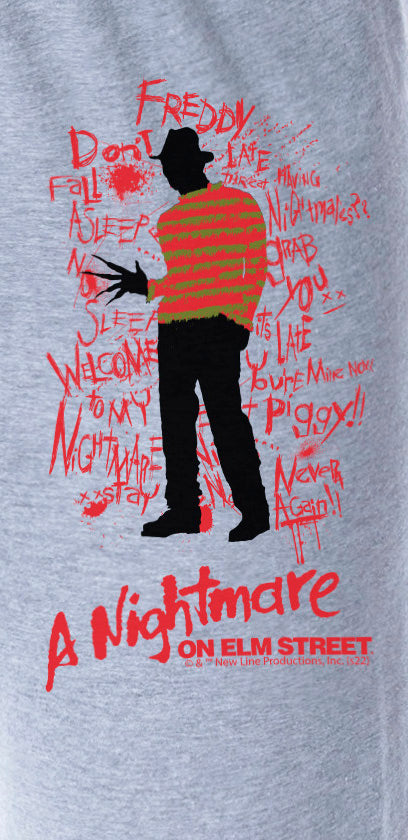 A Nightmare On Elm Street Womens' Movie Freddy Krueger Sleep Pajama Pa –  PJammy