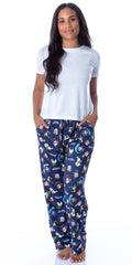 Nickelodeon Womens' Avatar The Last Airbender Chibi Character Pajama Pants