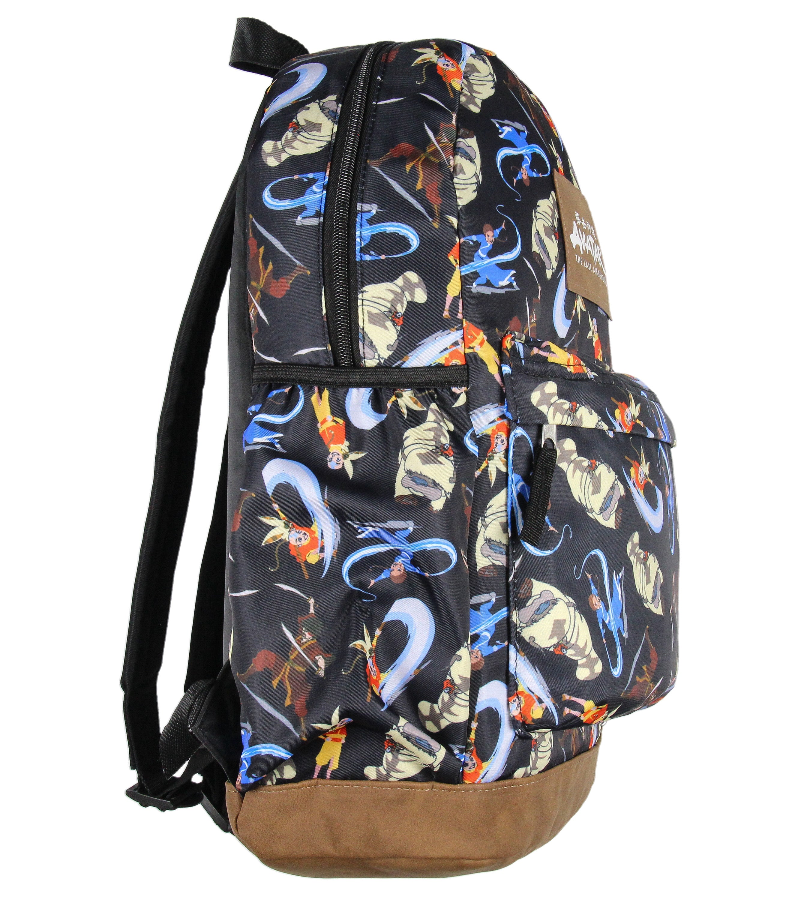 Nickelodeon Avatar The Last Airbender Character All Over Print Backpack 16"