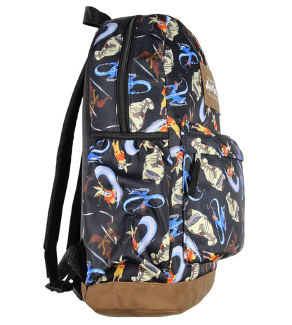 Nickelodeon Avatar The Last Airbender Character All Over Print Backpack 16"