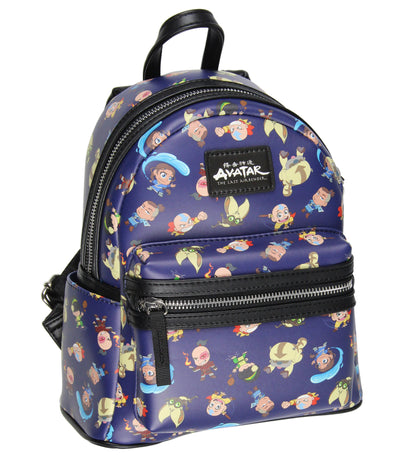 Nickelodeon Chibi Avatar The Last Airbender Characters Aang Zuko Mini Backpack